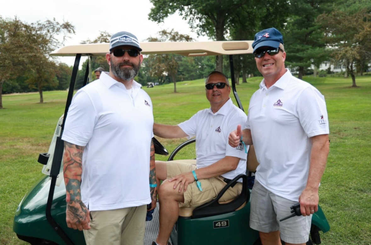 The Royal Security Services team at the Goose Flights Celebrity Golf Tournament